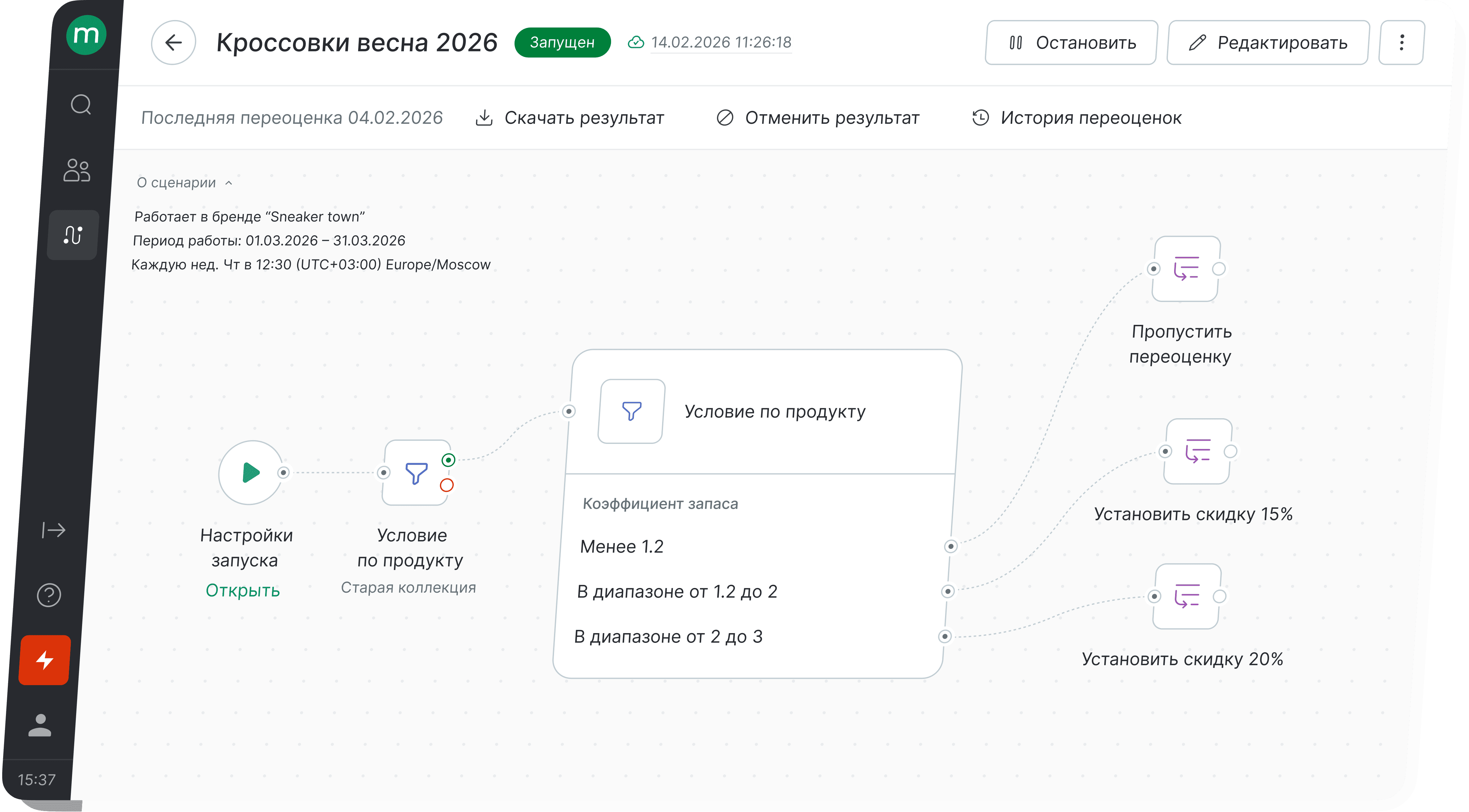 Моментальная переоценка тысяч SKU
